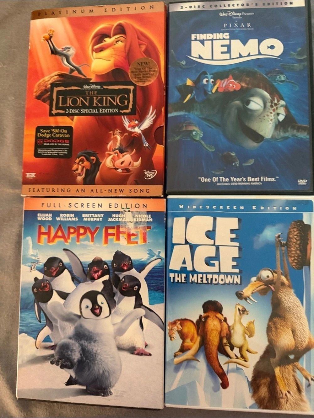Disney DVD movie collection 4